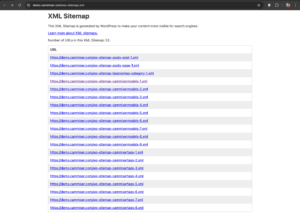 XML Sitemap